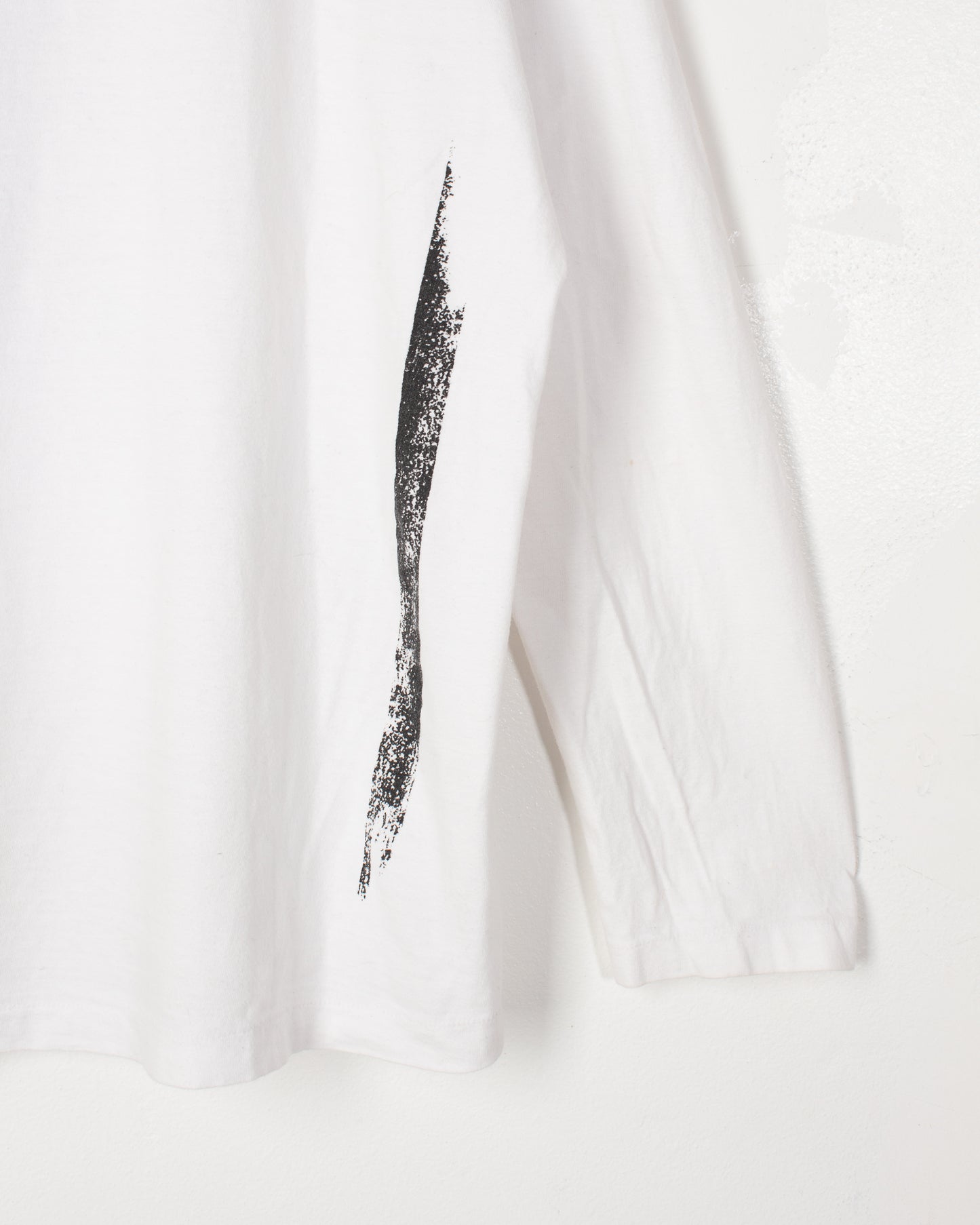 Yamamoto S'TYLE White Cotton Printed Tee
