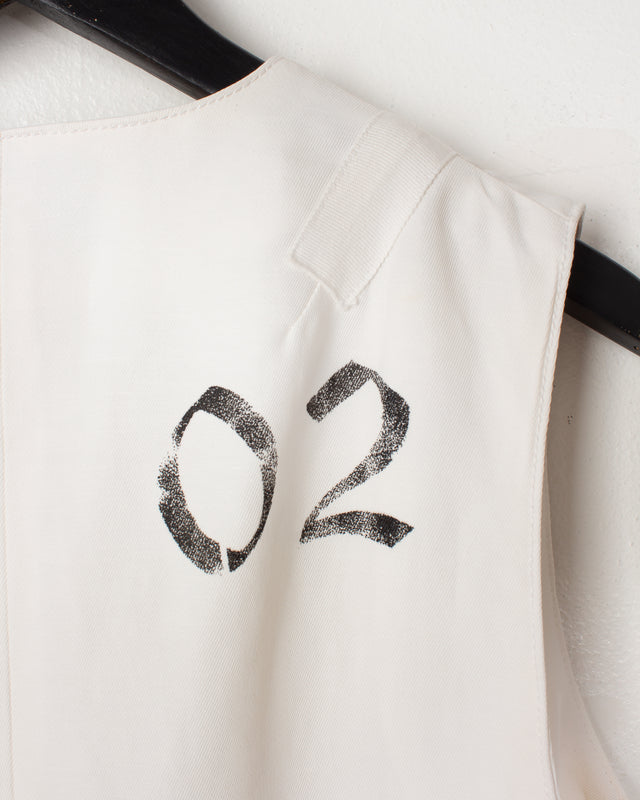 Ann Demeulemeester Forever Kids 02 White Cotton Tunic