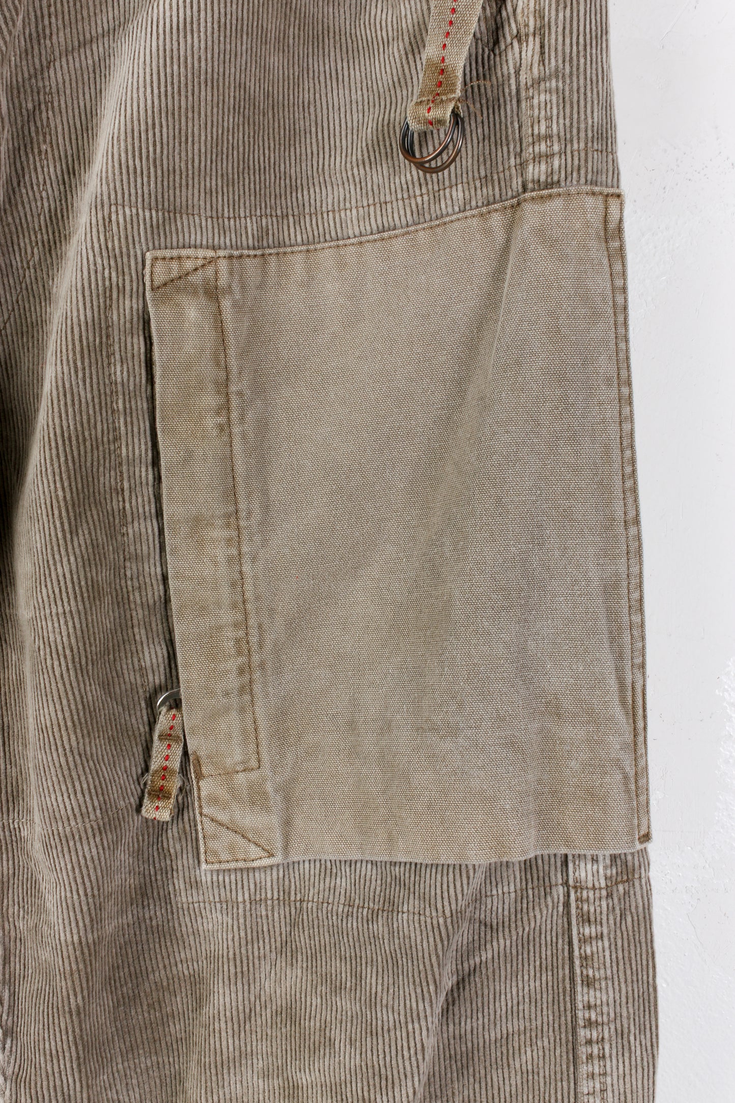 Murphy & Nye Faded Green Corduroy Trousers