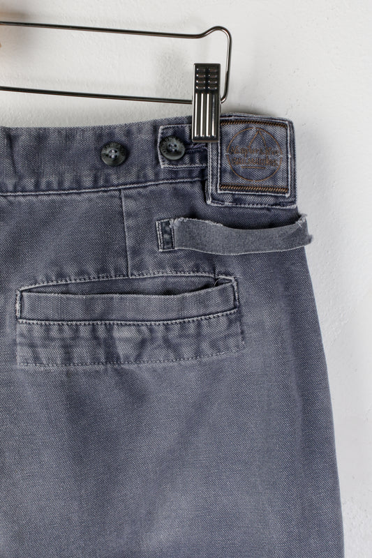 Cargo in cotone slavato azzurro Murphy & Nye