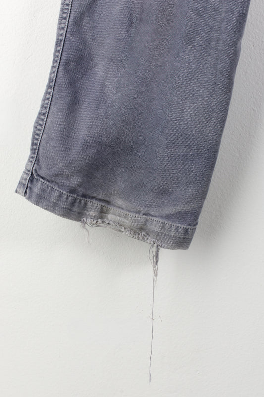 Cargo in cotone slavato azzurro Murphy & Nye