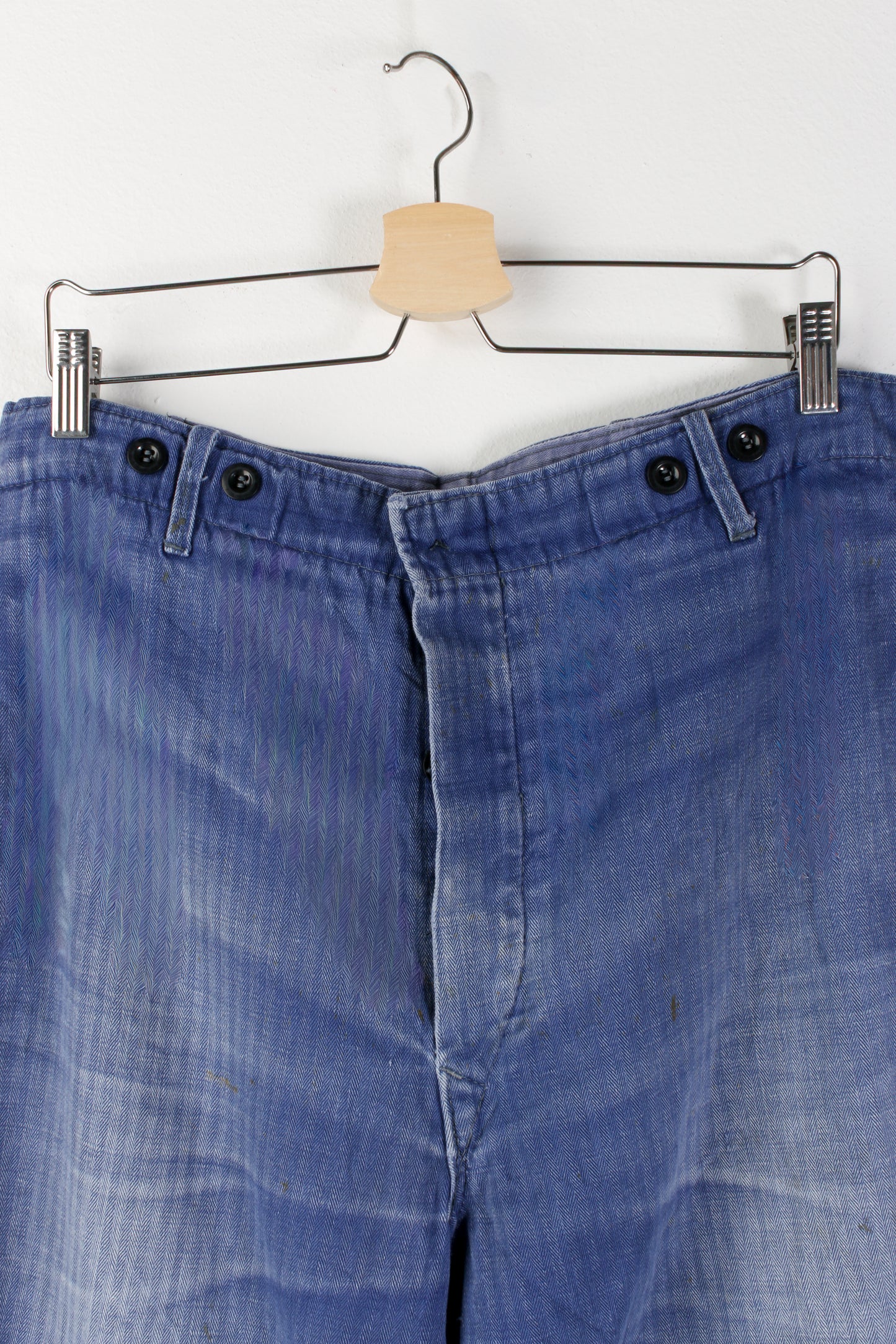 Herringbone Twill Cotton Chore Trousers