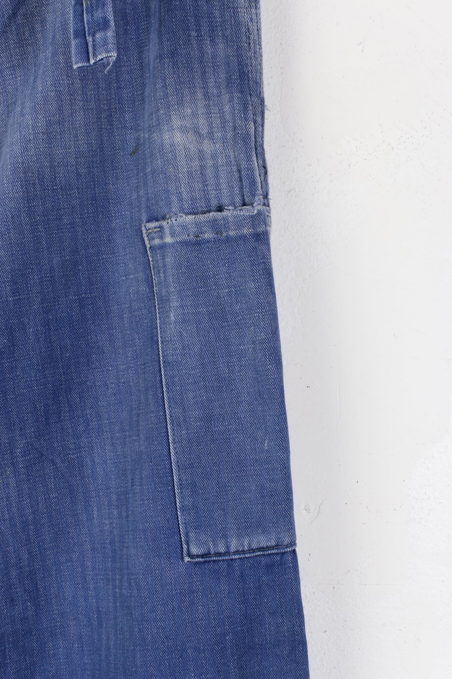Herringbone Twill Cotton Chore Trousers