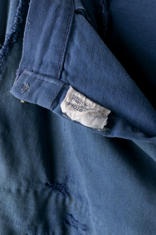 Indigo Mended Workwear Trousers