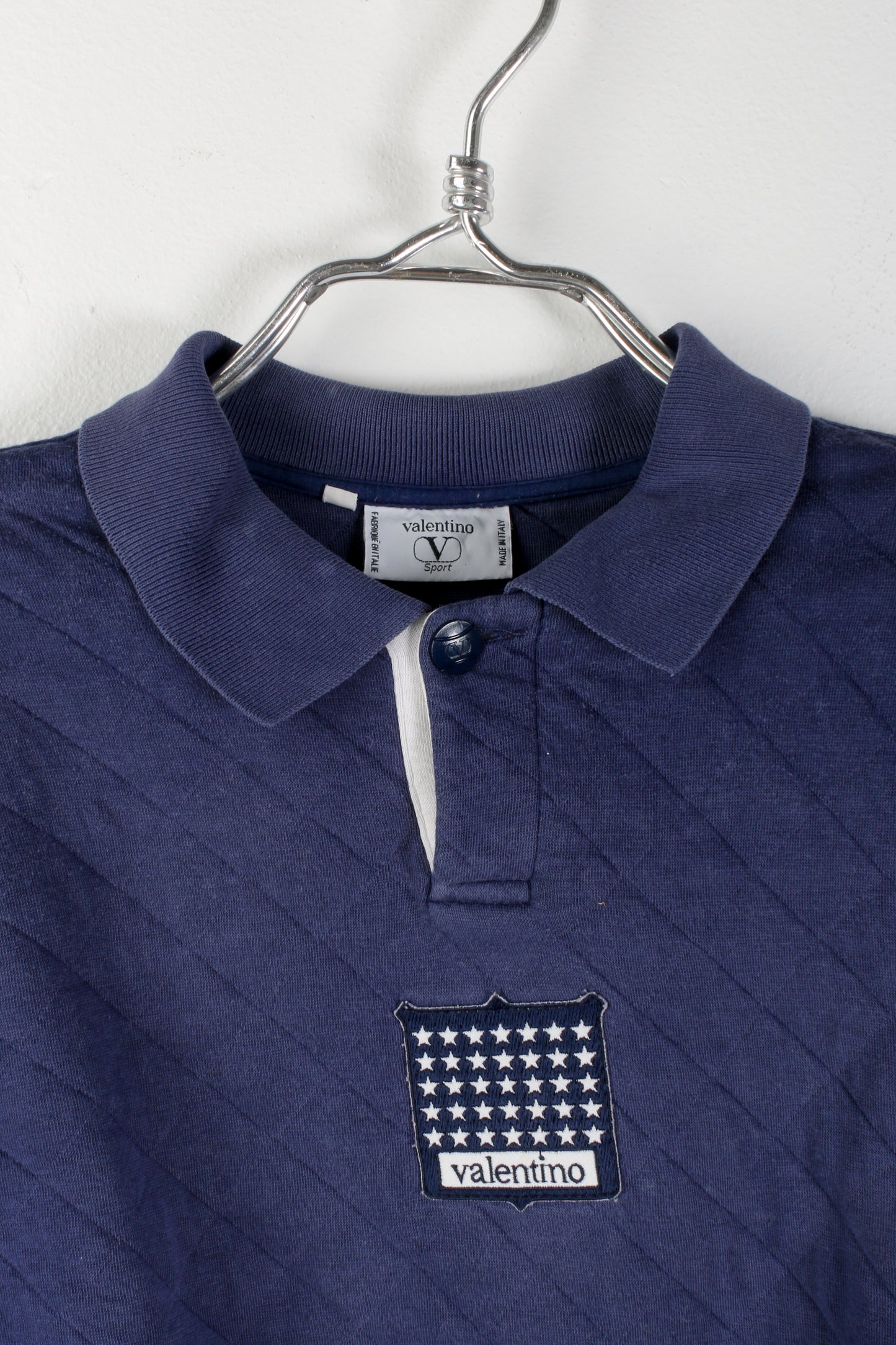 Valentino Sport Vintage Quilted Sweatshirt