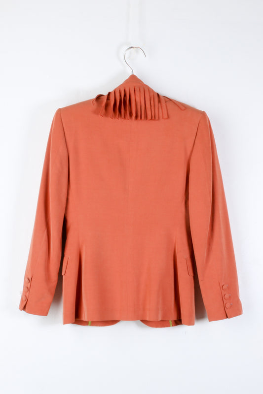 Jean Paul Gaultier Silk Fringe Blazer
