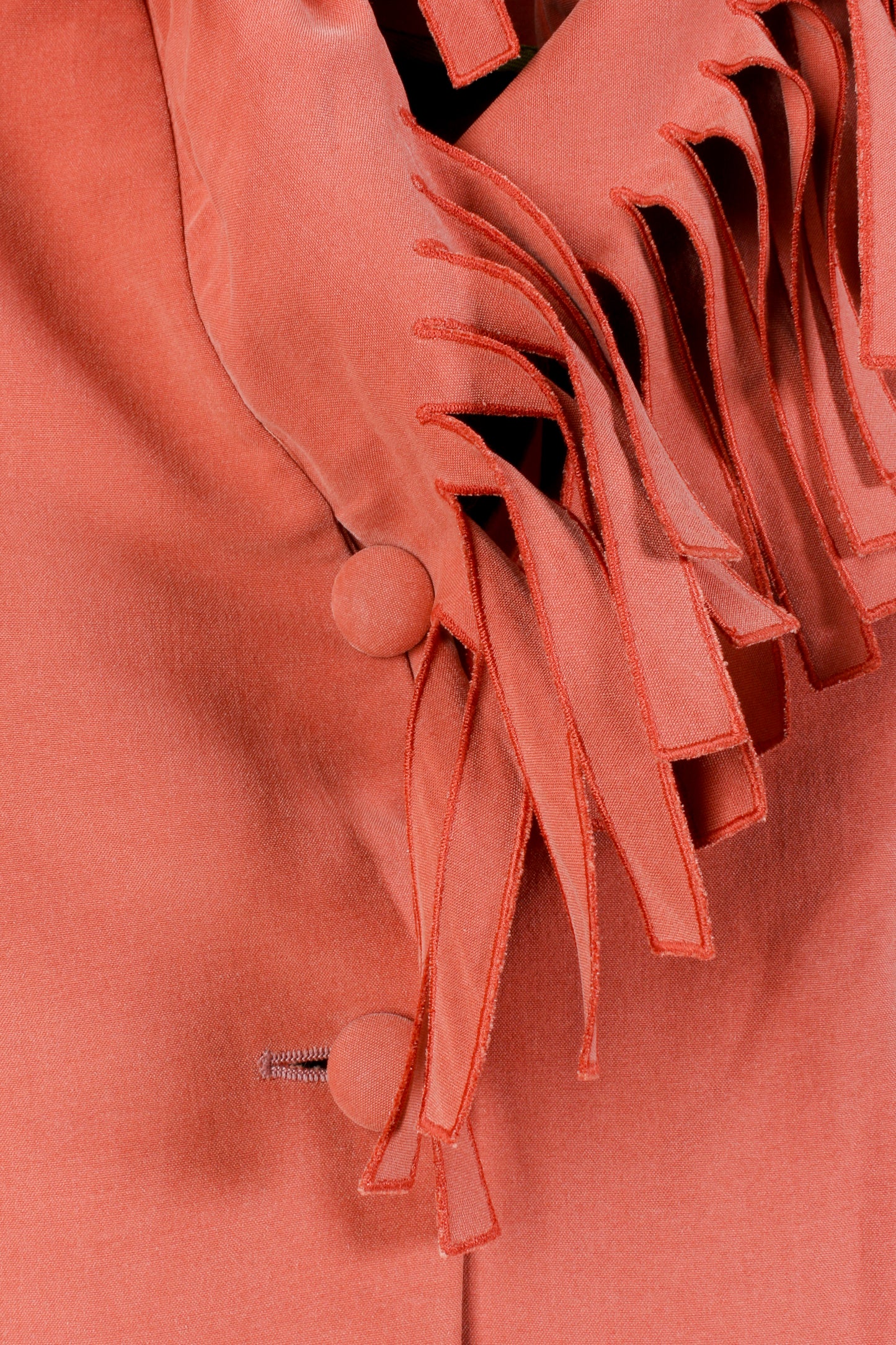Jean Paul Gaultier Silk Fringe Blazer