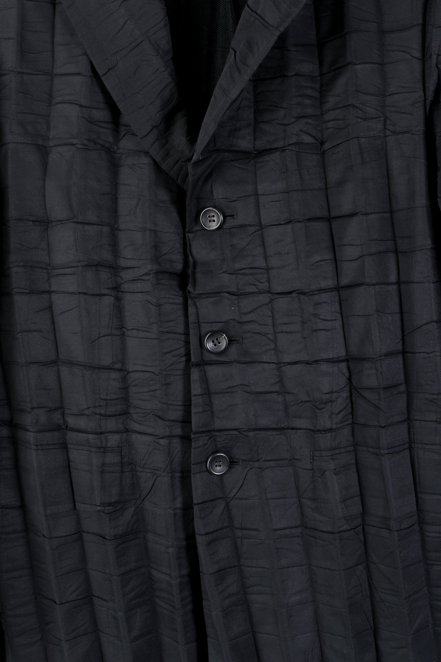 Blazer plissettato testurizzato Issey Miyake