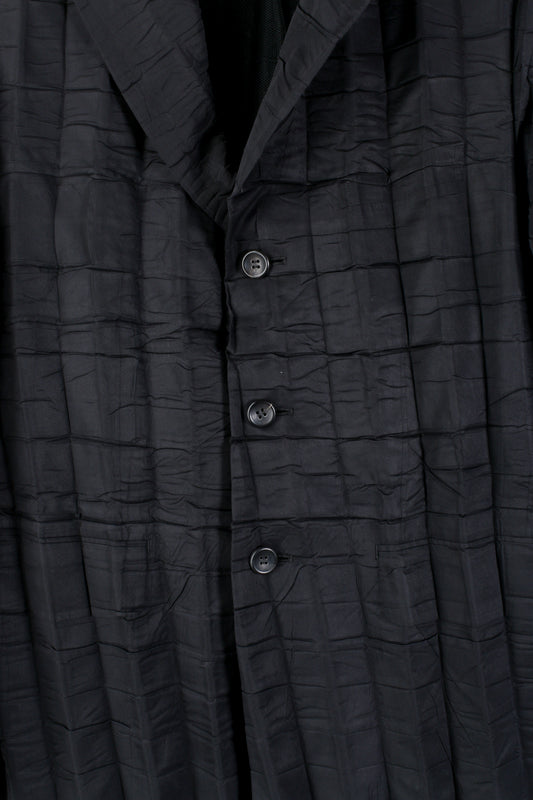 Blazer plissettato testurizzato Issey Miyake