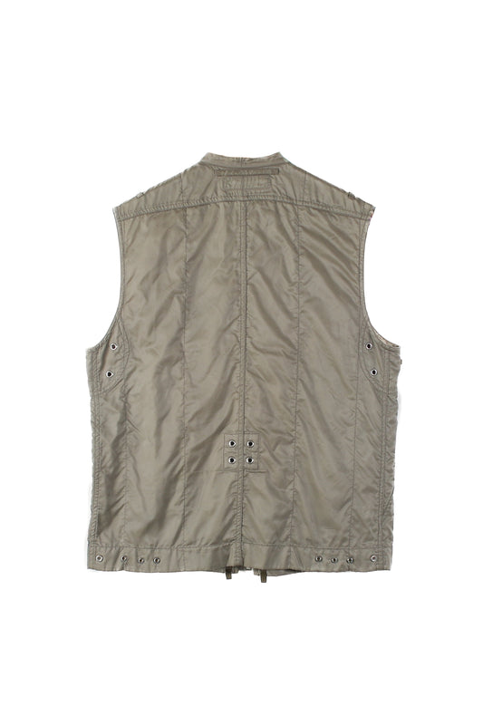 Gilet tecnico in nylon Prada Linea Rossa 