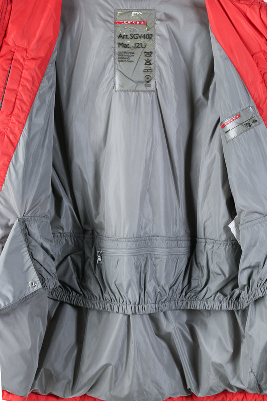 Men's Prada Red Down Jacket