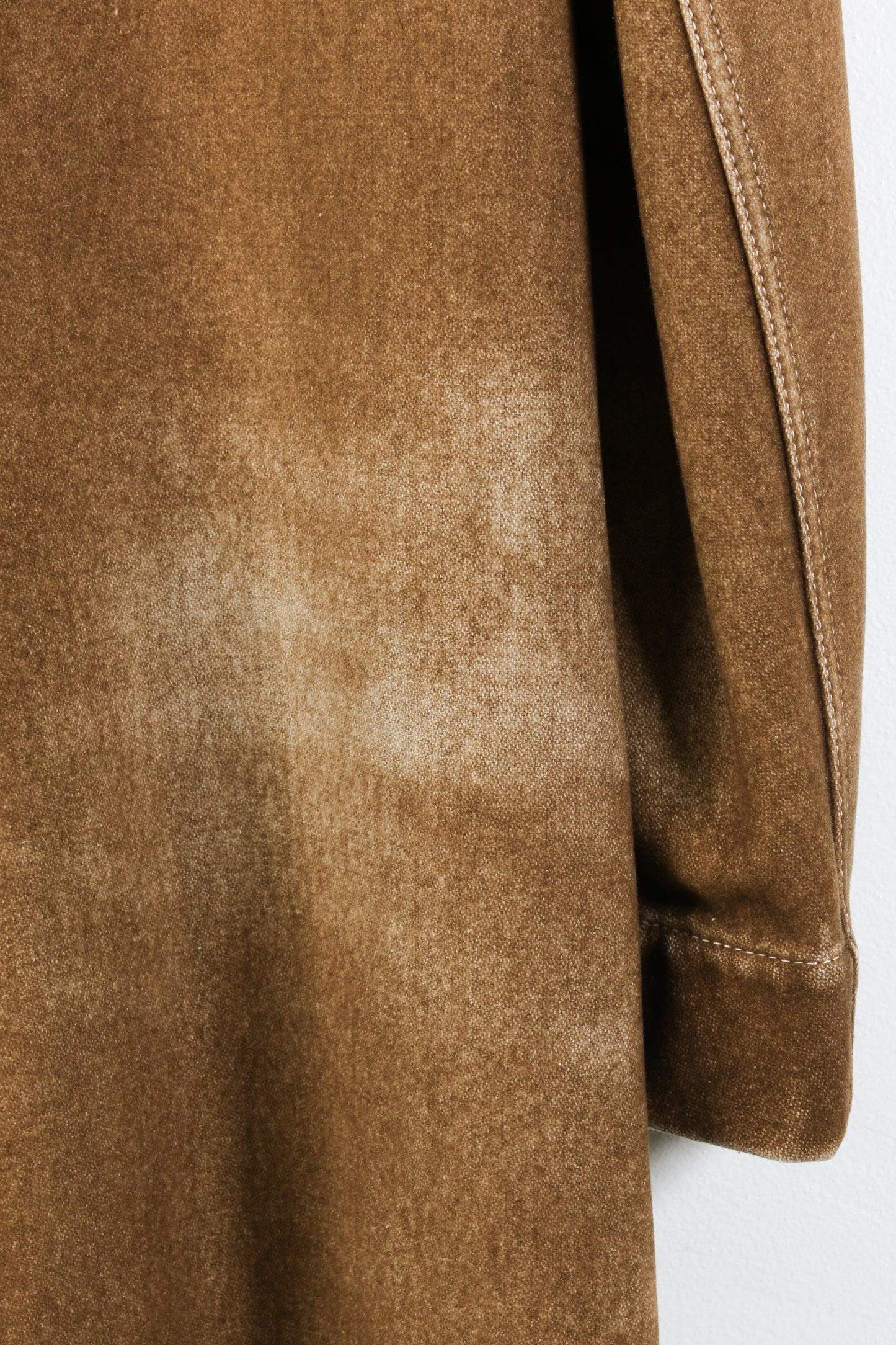 Cappotto Prada Linea Rossa in lana beige
