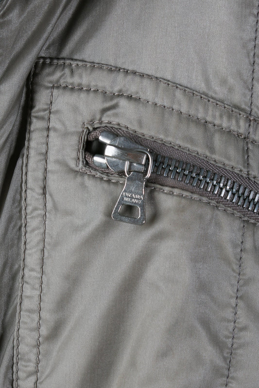 Gilet tecnico in nylon Prada Linea Rossa 