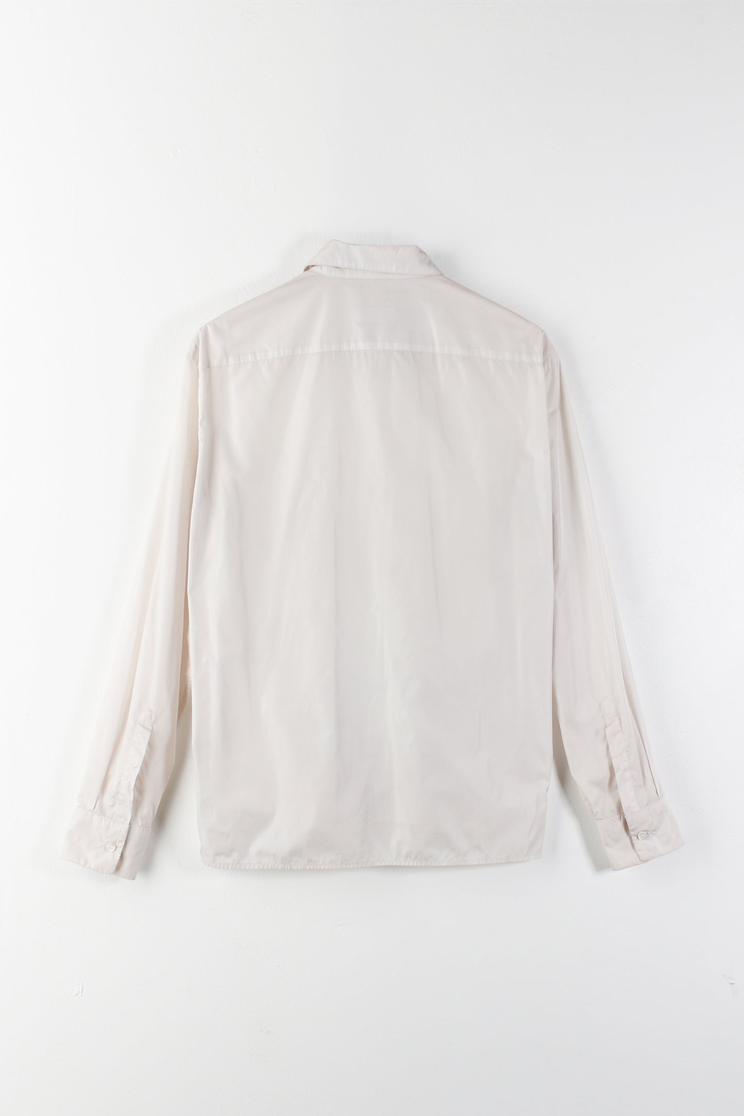 Prada Off White Nylon Shirt