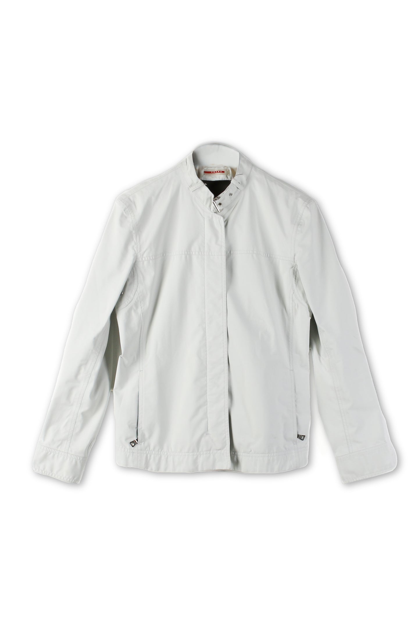 Prada Linea Rossa White Nylon Jacket