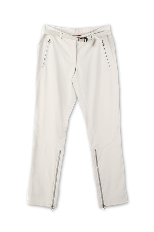 Pantaloni Prada Linea Rossa Bianchi
