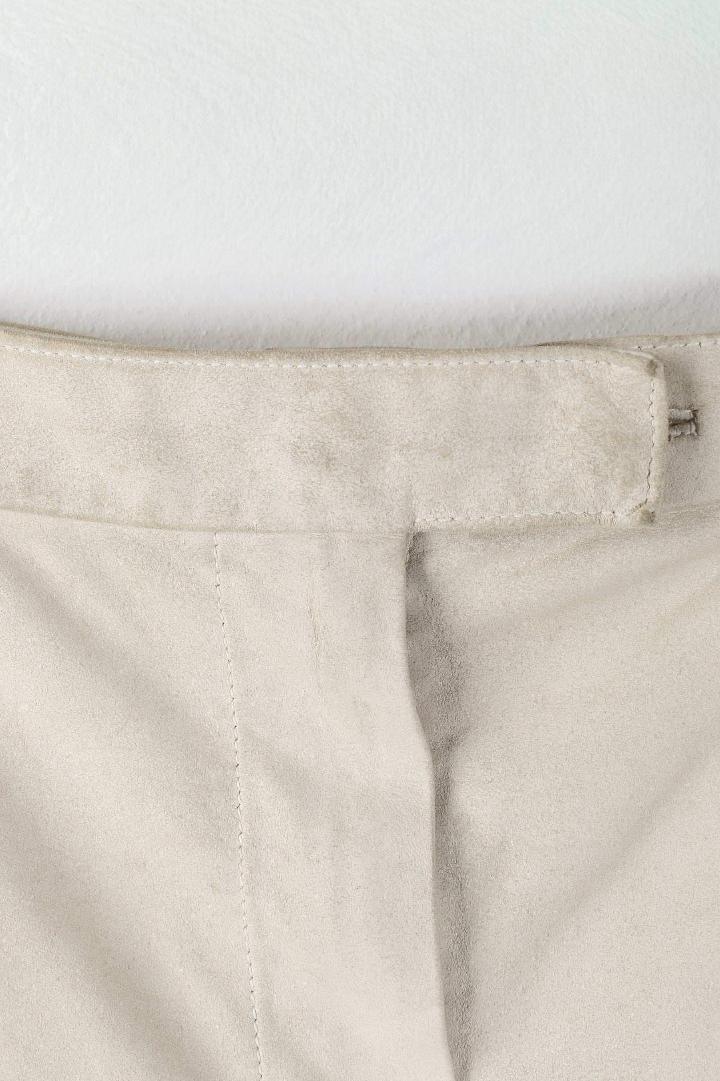 Minigonna Ann Demeulemeester in pelle scamosciata 