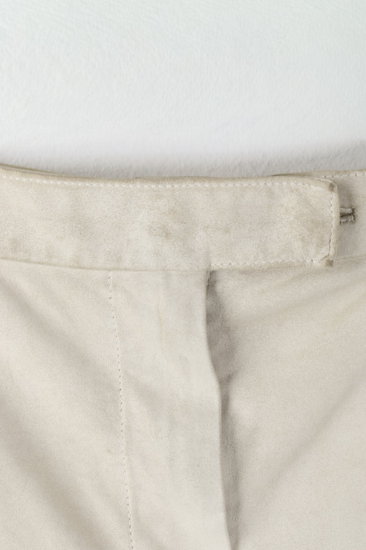 Minigonna Ann Demeulemeester in pelle scamosciata 
