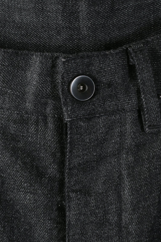 Men's Rick Owens Black Matte Jeans