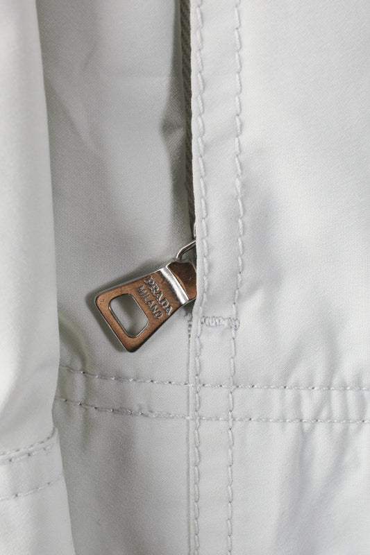 Prada Linea Rossa White Nylon Jacket