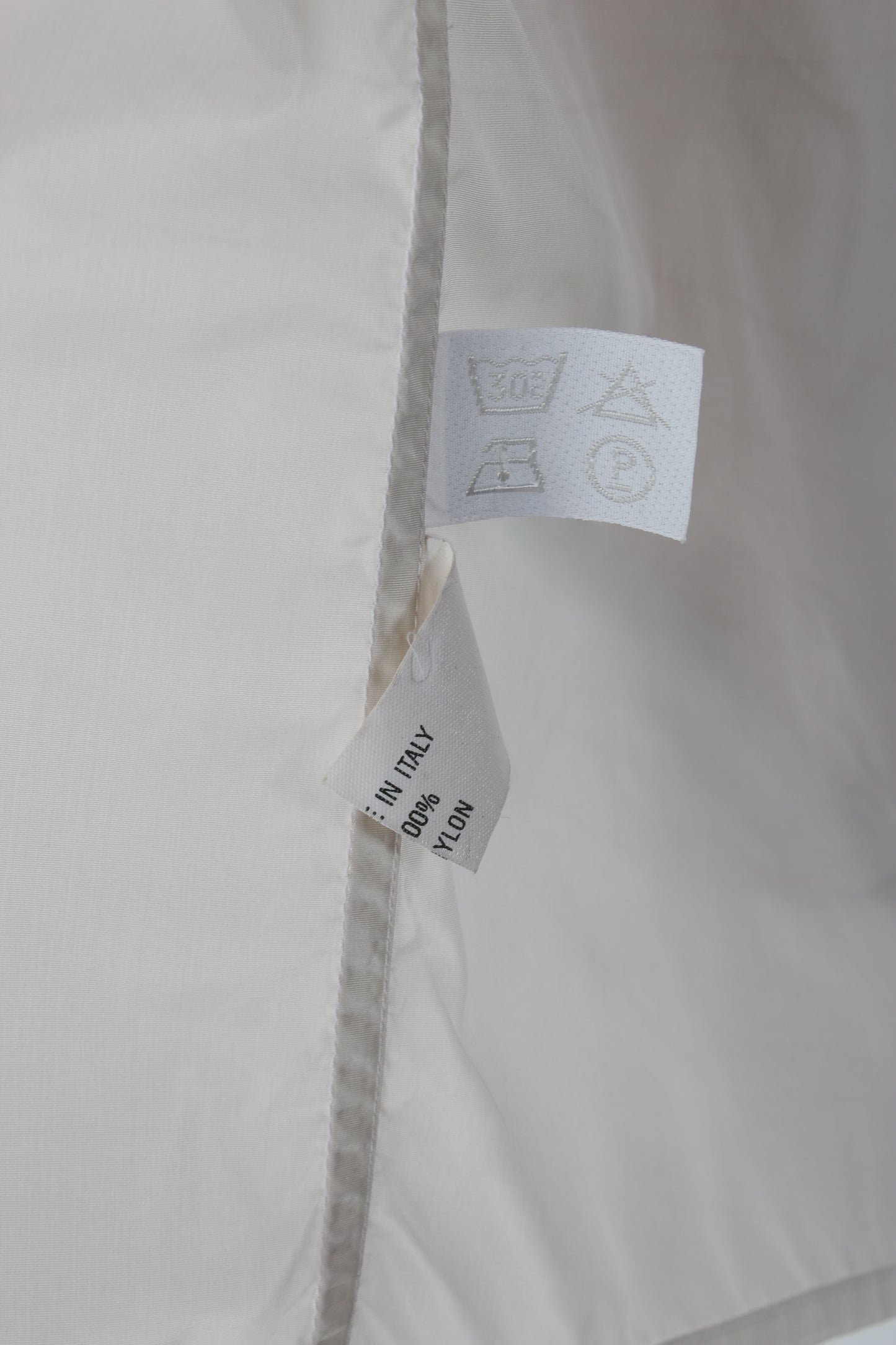 Prada Off White Nylon Shirt