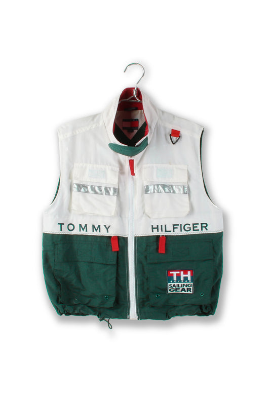Gilet da vela Tommy Hilfiger anni '90 
