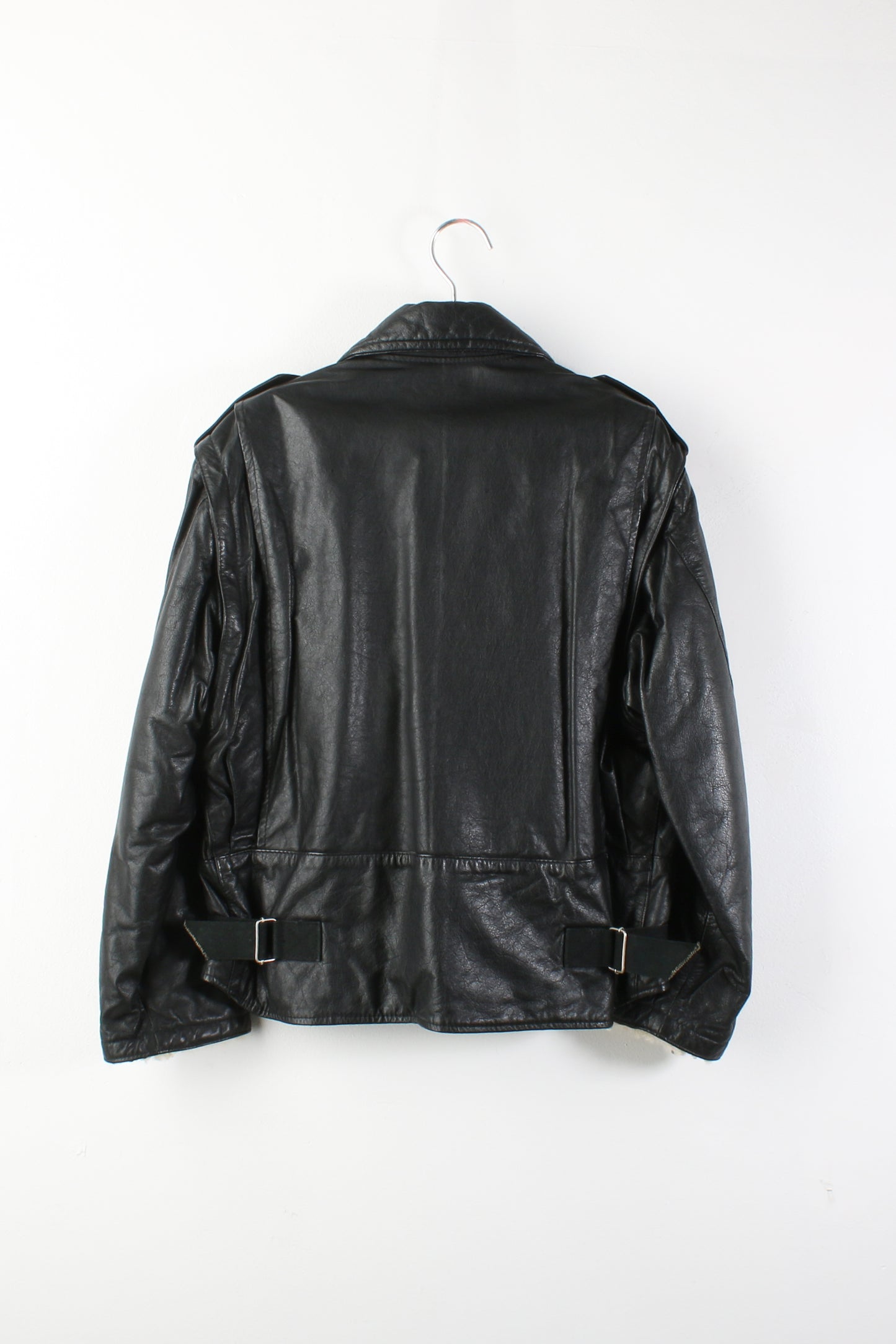 Giacca in pelle nera Boneville 