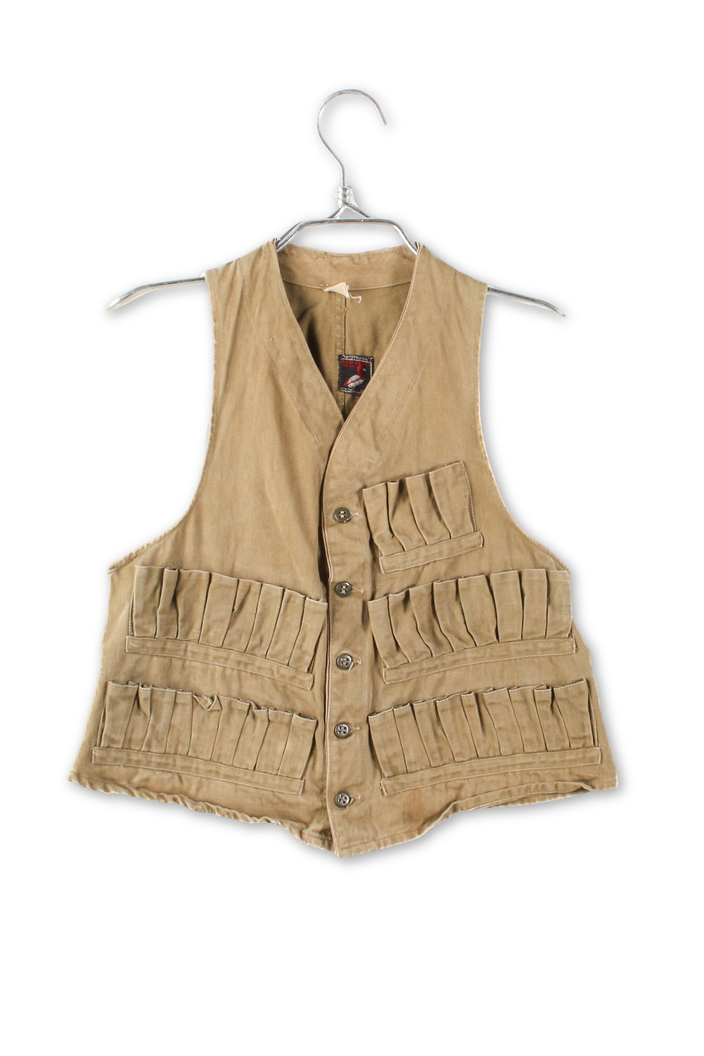 Red Head Vintage Hunting Vest With Ammo Loops