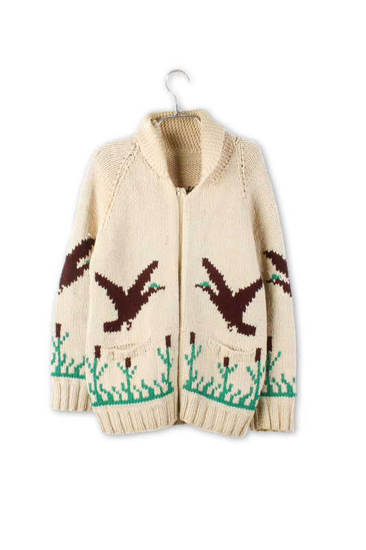 Wool Hand Made Cowichan Sweater