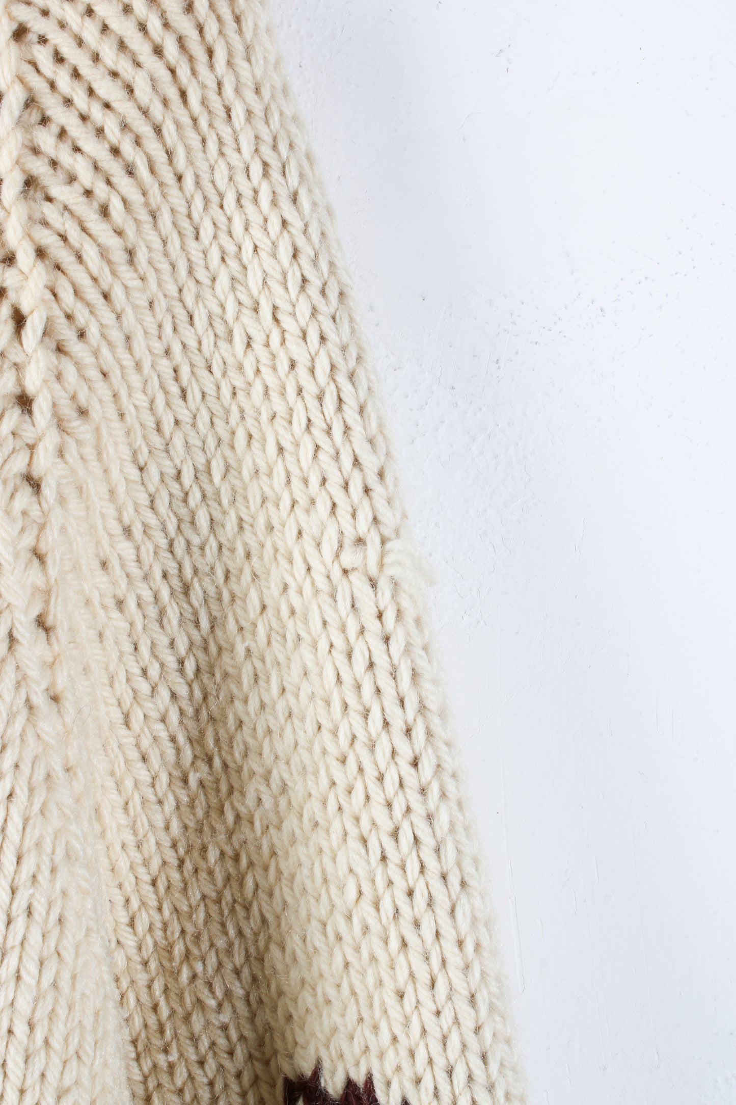 Wool Hand Made Cowichan Sweater