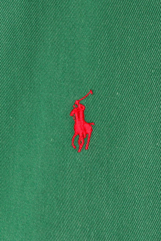 Giacca in cotone verde Polo Ralph Lauren