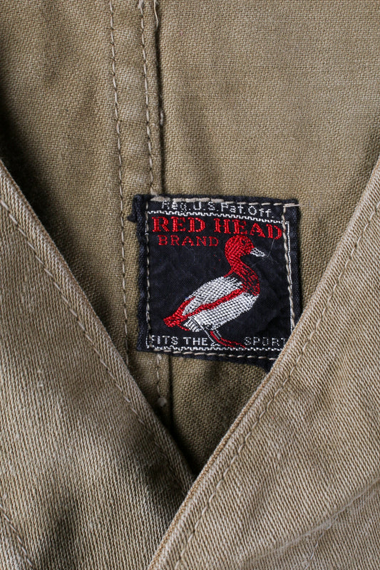 Red Head Vintage Hunting Vest With Ammo Loops