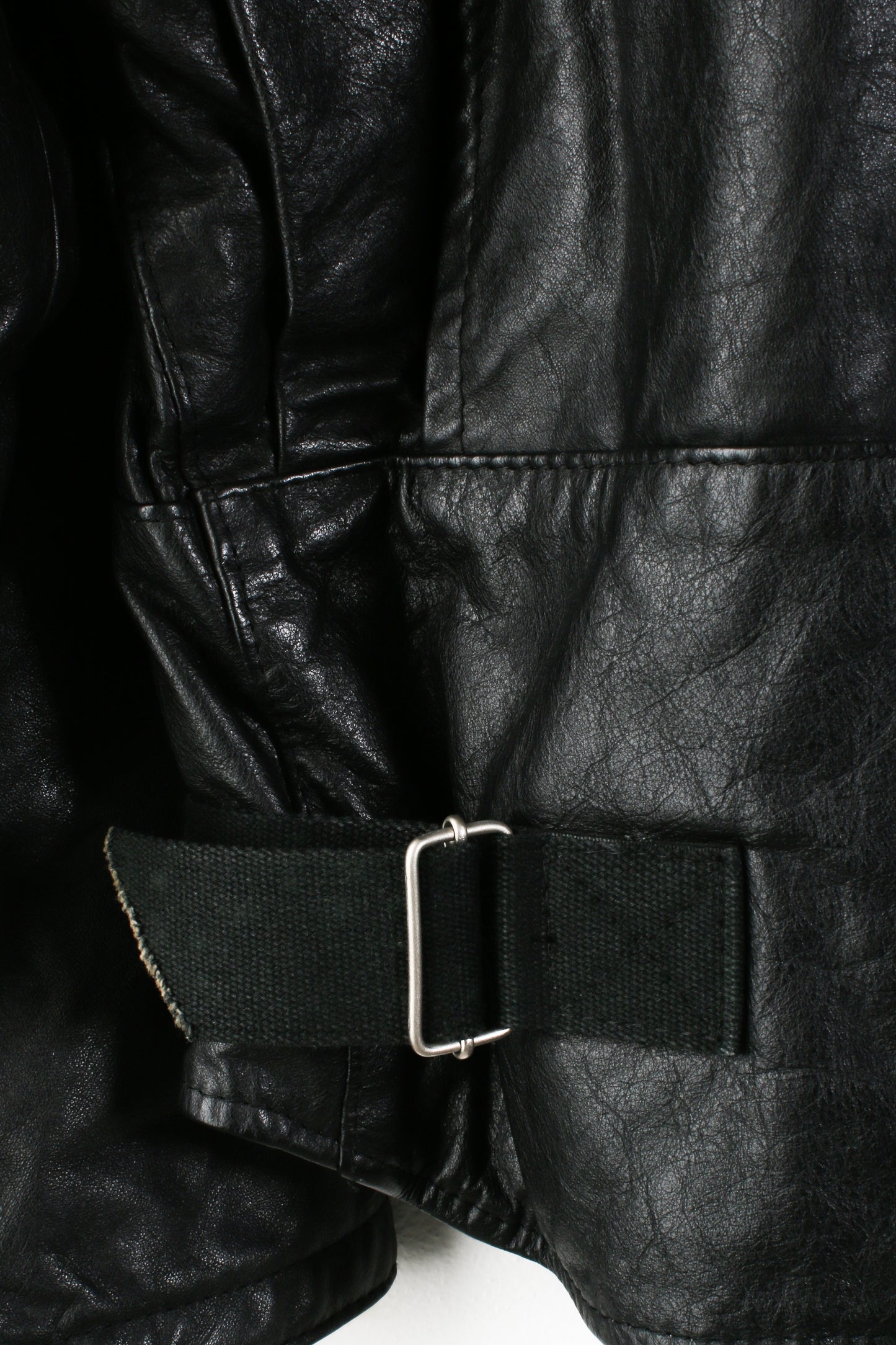 Giacca in pelle nera Boneville 
