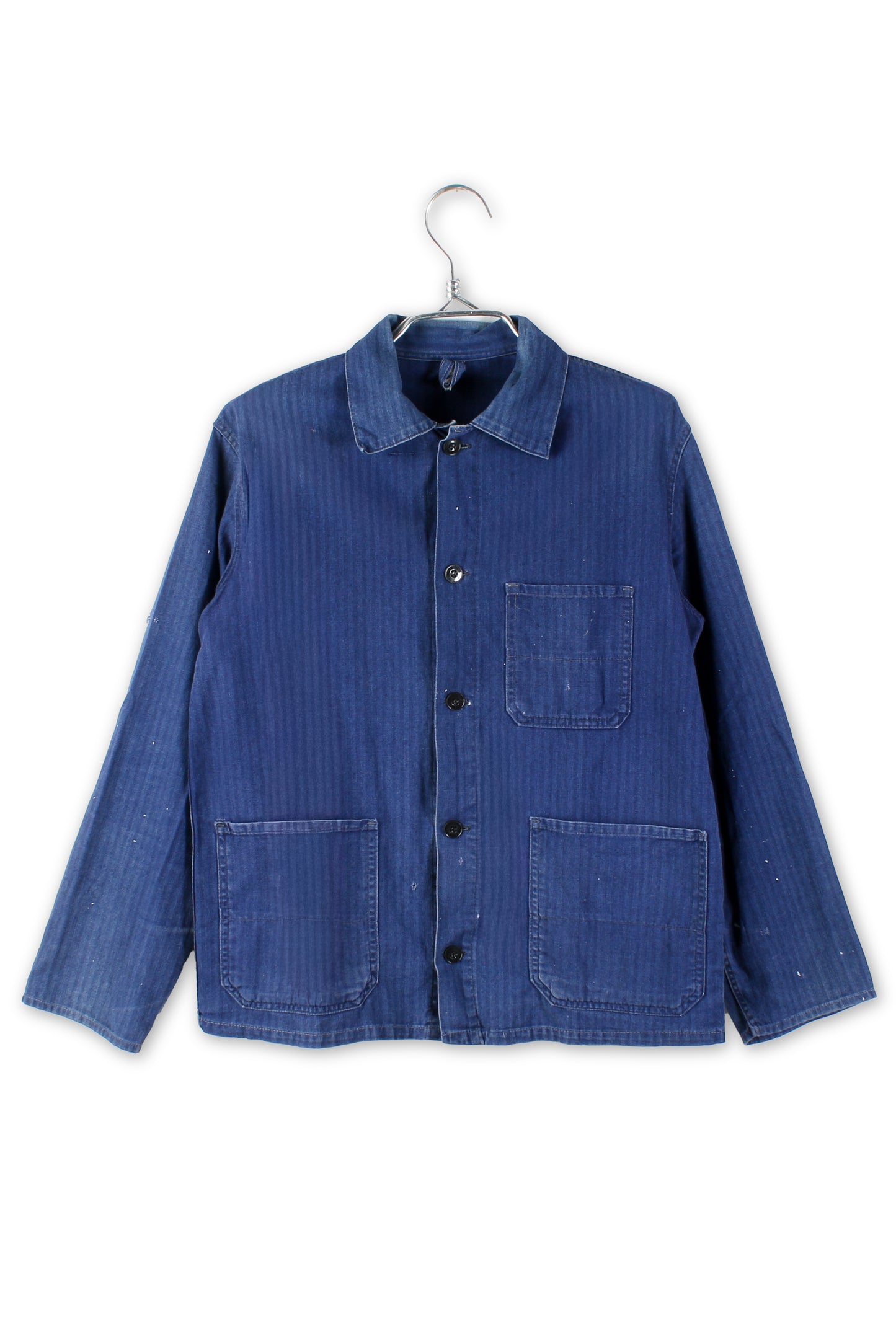 Twill Herringbone Cotton Chore Jacket