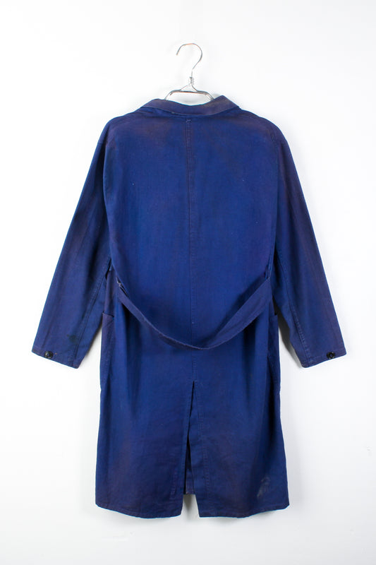 Vintage Blue Work Dust Coat
