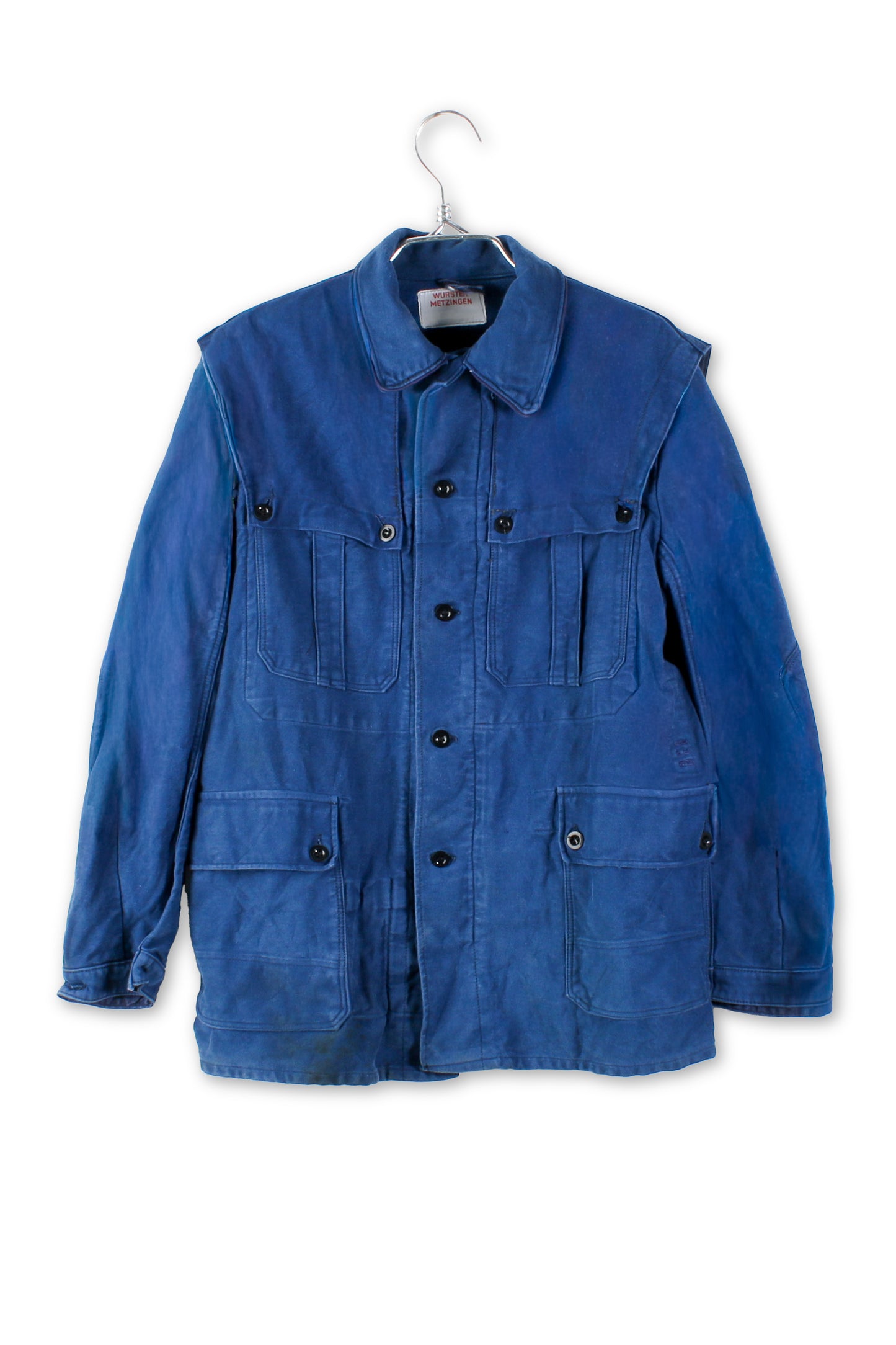 Camicia da lavoro blu Wurster Metzingen