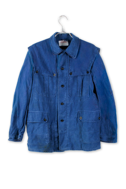 Camicia da lavoro blu Wurster Metzingen