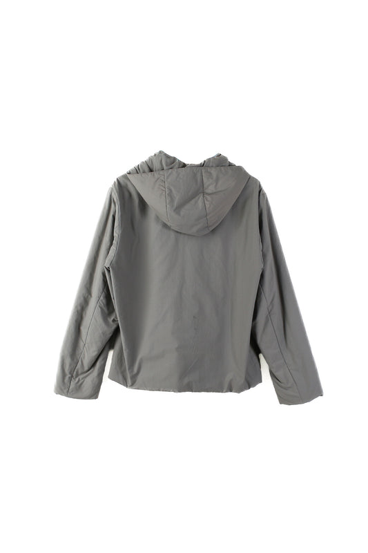 Piumino grigio Prada da donna