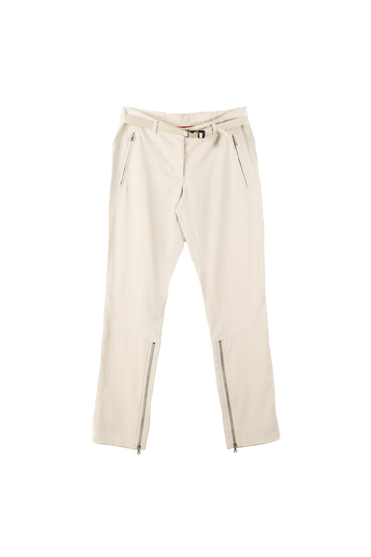Pantaloni Prada Linea Rossa Off White da donna