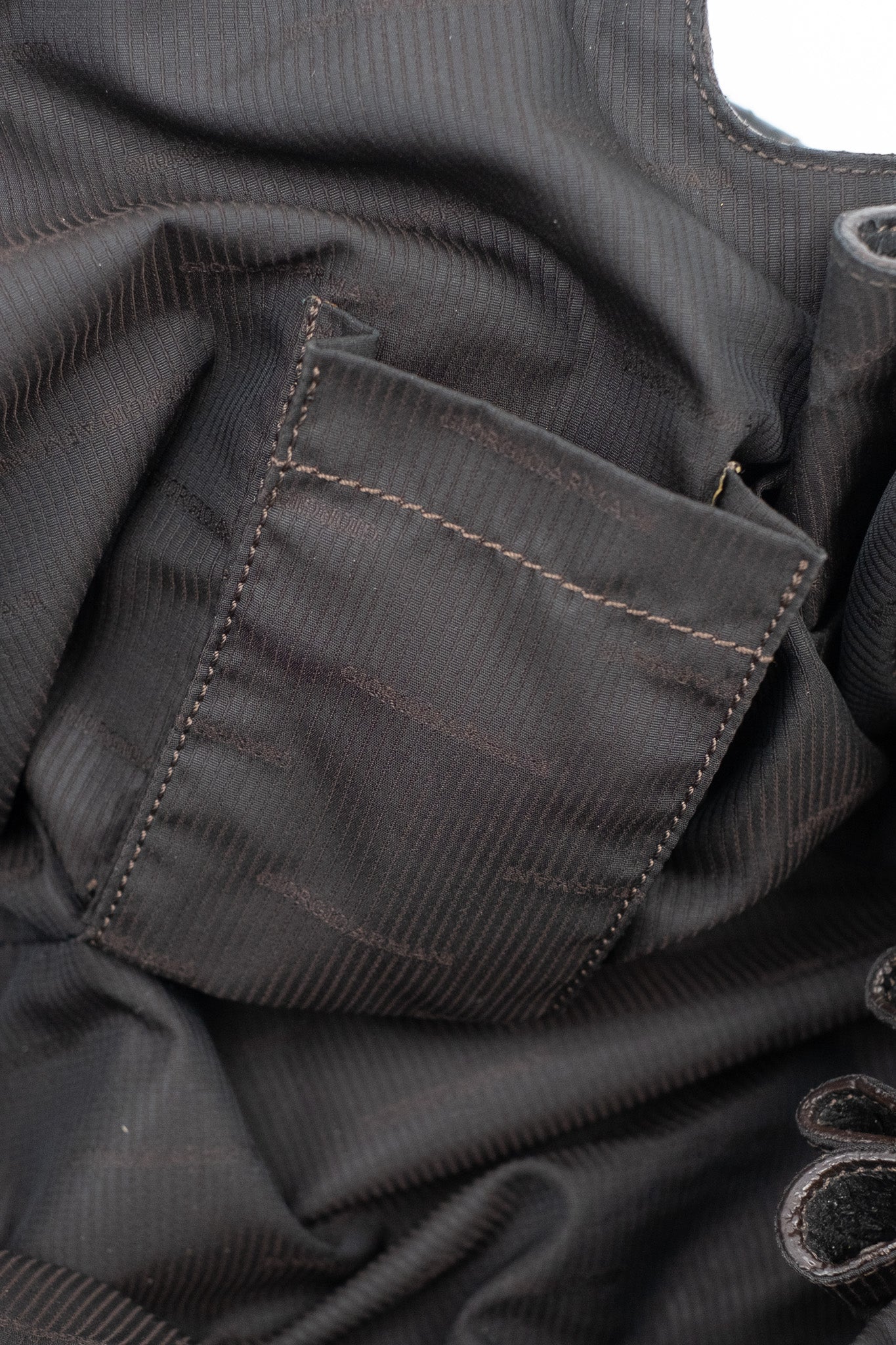 Giorgio Armani Python Leather Handbag