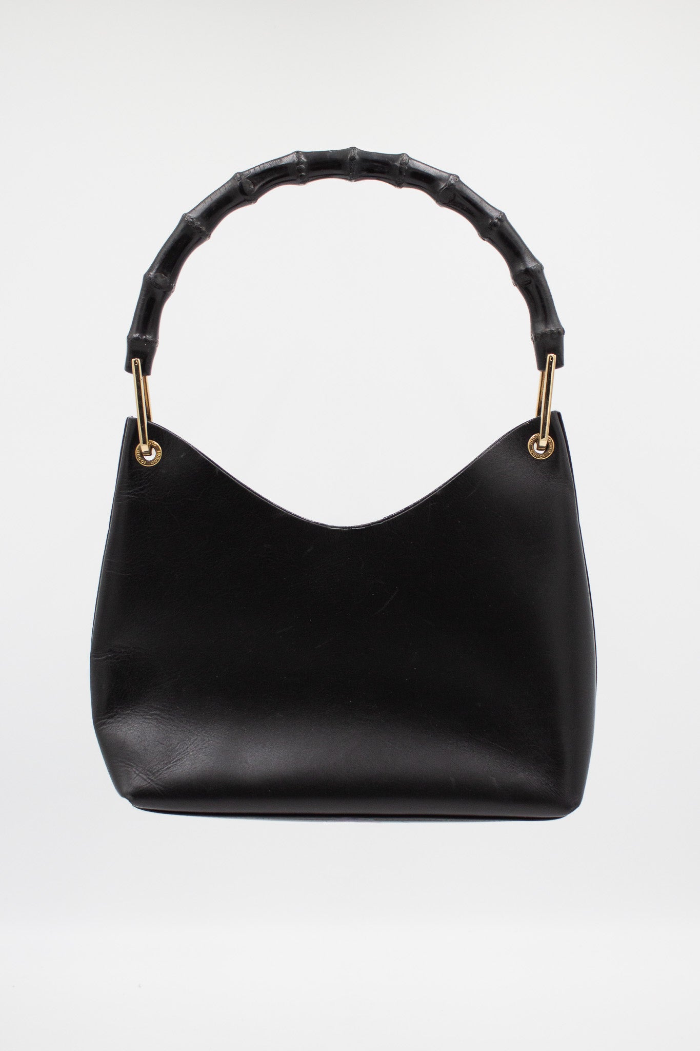 バッグ Gucci Tom Ford Era Black Leather Hobobag Gucci Bamboo Handle Hobo Tom Ford Era – Velvet for Philosophers
