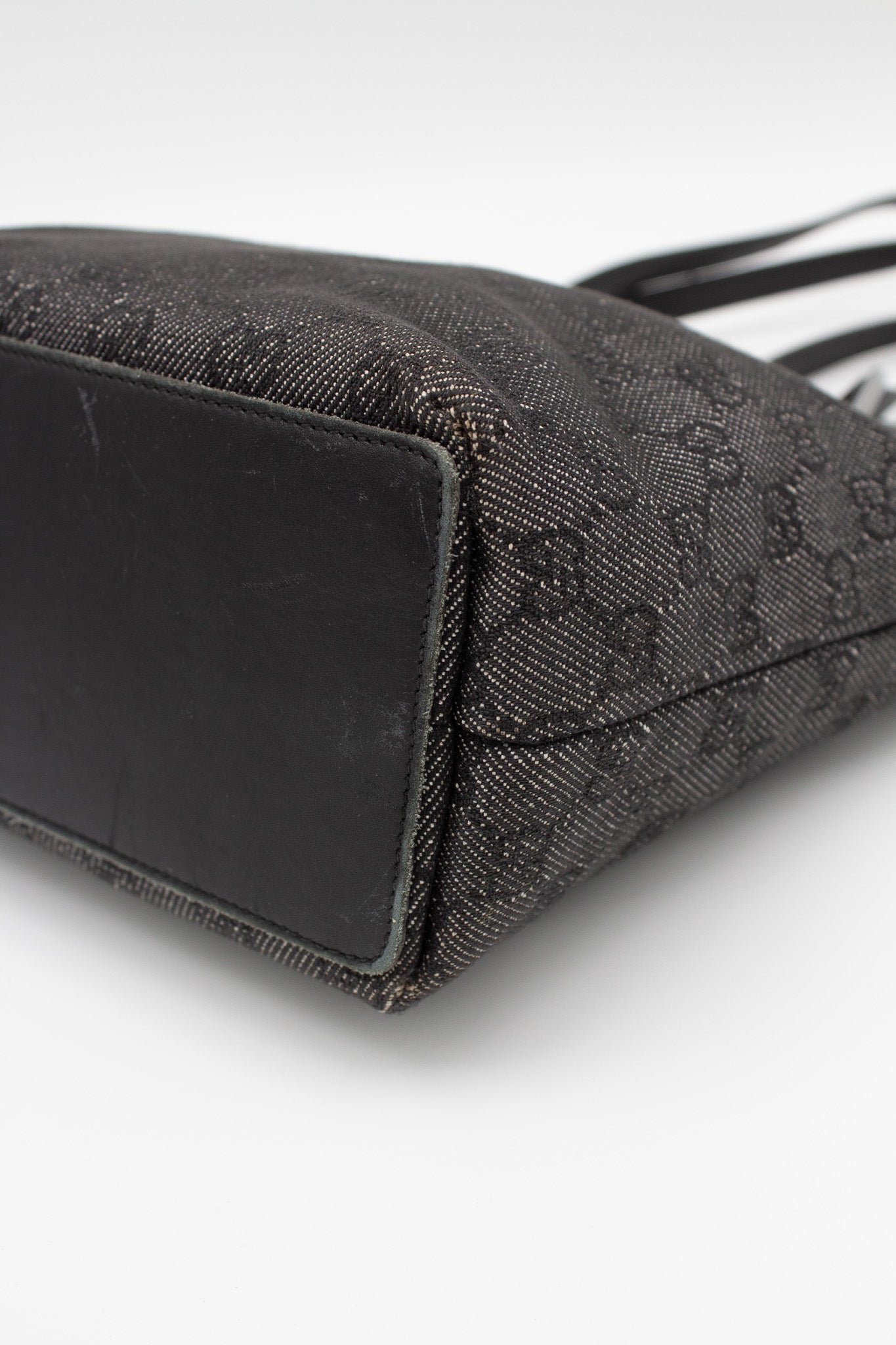 Gucci Tote GG Denim Nero — Tom Ford Era