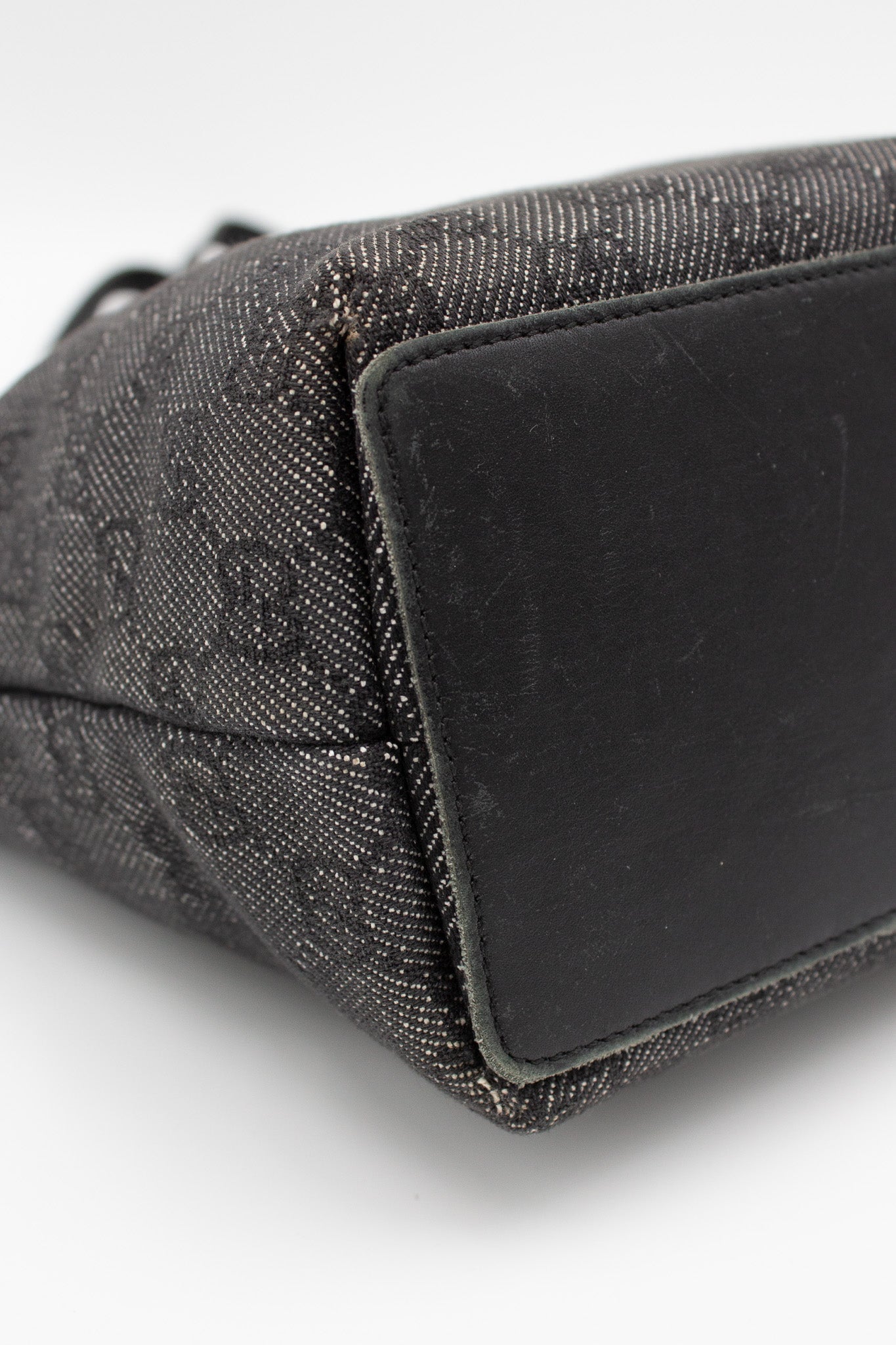 Gucci Tote GG Denim Nero — Tom Ford Era