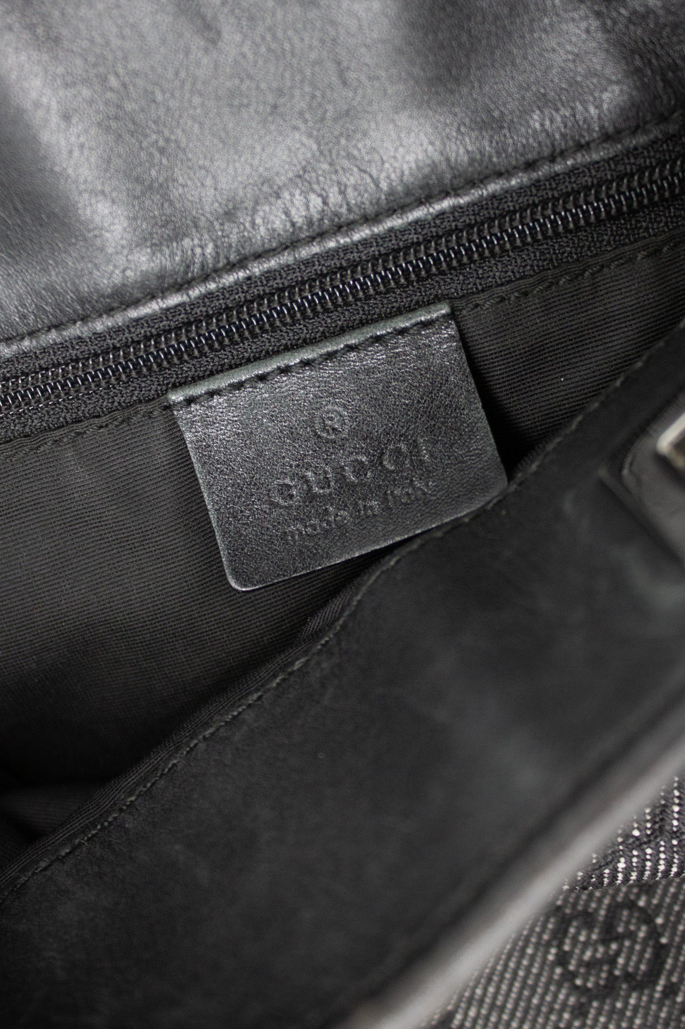 Gucci Tote GG Denim Nero — Tom Ford Era