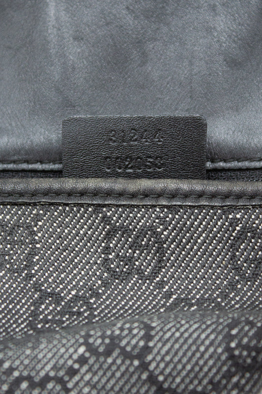 Gucci Tote GG Denim Nero — Tom Ford Era