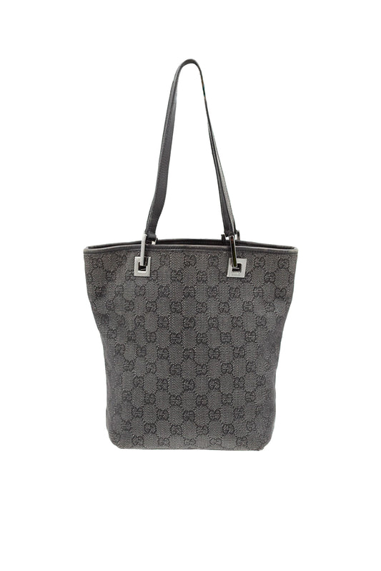 Gucci Tote GG Denim Nero Tom Ford Era