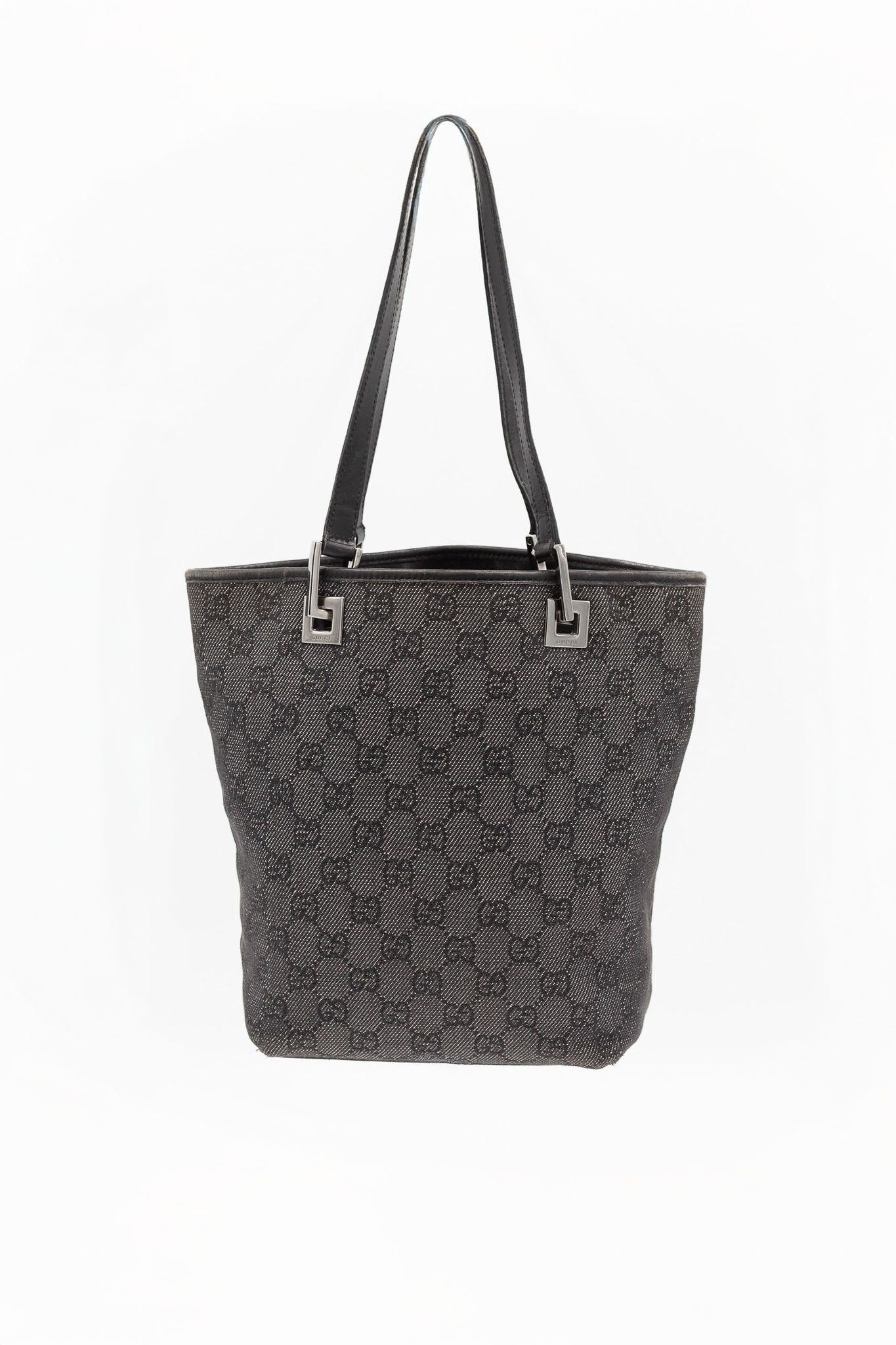 Gucci Tote GG Denim Nero — Tom Ford Era