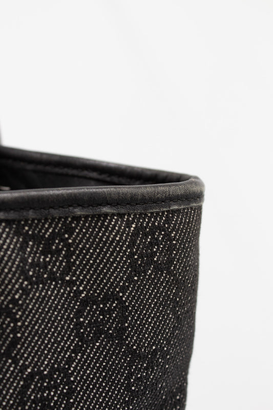 Gucci Tote GG Denim Nero — Tom Ford Era
