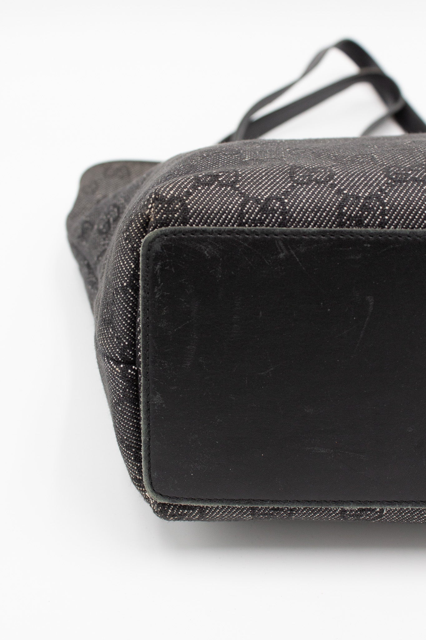 Gucci Tote GG Denim Nero — Tom Ford Era