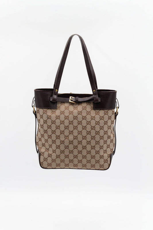 Gucci GG Monogram Canvas Tote Bag